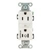 Hubbell Wiring Device-Kellems Commercial Specification Grade Duplex Receptacles for Controlled Applicatoins BR15C1WHI
